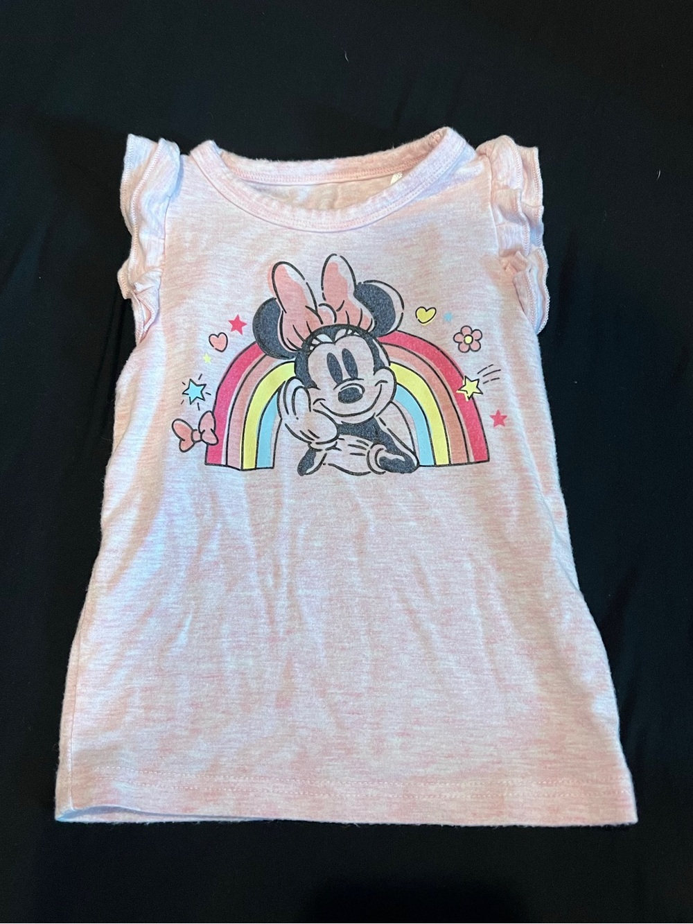 Little Sleepies Light Pink Minnie Tee